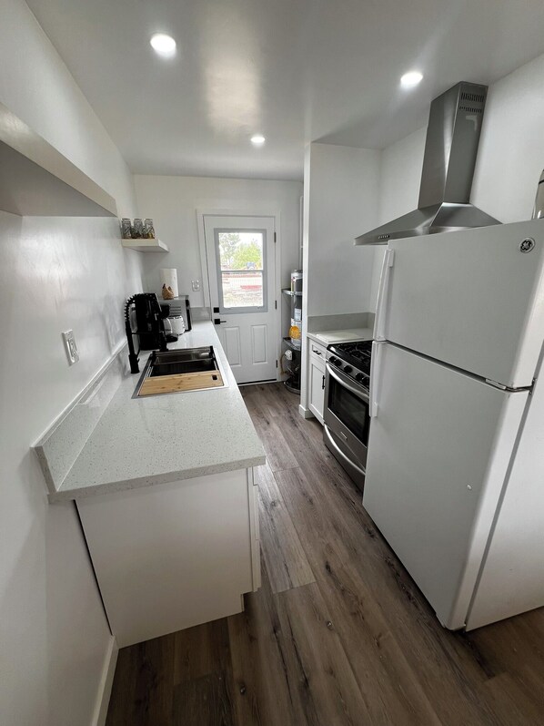 Microwave, oven, stovetop