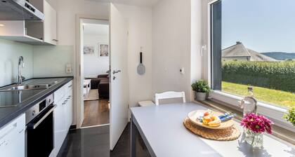 Ferienwohnung 'Panoramanest' mit privater Terrasse, privatem Garten und Wi-Fi