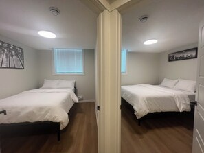 2 habitaciones, tabla de planchar con plancha y wifi gratis