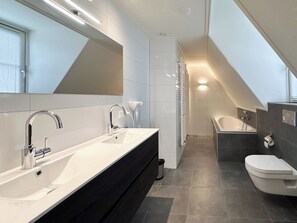 Shower, hair dryer