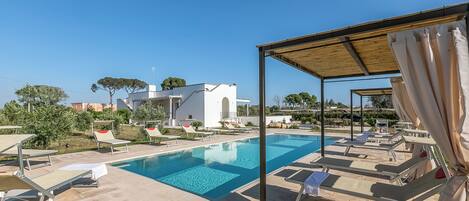 Seasonal outdoor pool