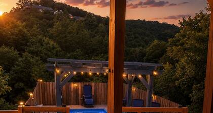 Rustic Retreat w/ Pool, Dome, Hot tub & Privacy