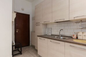 Oven, stovetop, dishwasher, toaster