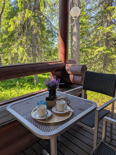 Ski chalet Riekonpesä, a 5-minute walk to Hotel Pikku-Syöte and the ski lifts