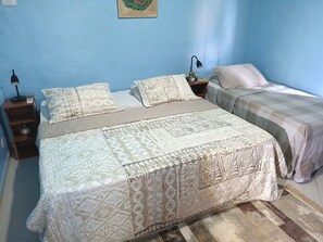 Hypo-allergenic bedding, individually decorated, individually furnished