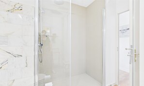 Shower, hair dryer