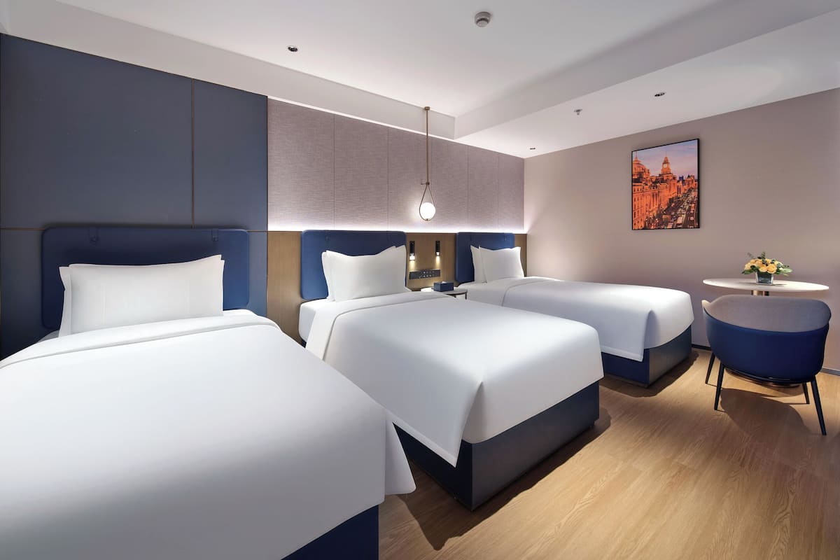 Phòng 3 Tiêu chuẩn | Bộ đồ giường kháng dị ứng, chăn bông