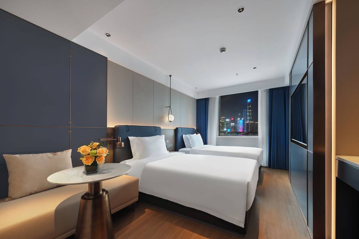 Habitación Deluxe con 2 camas individuales | Vistas desde la habitación