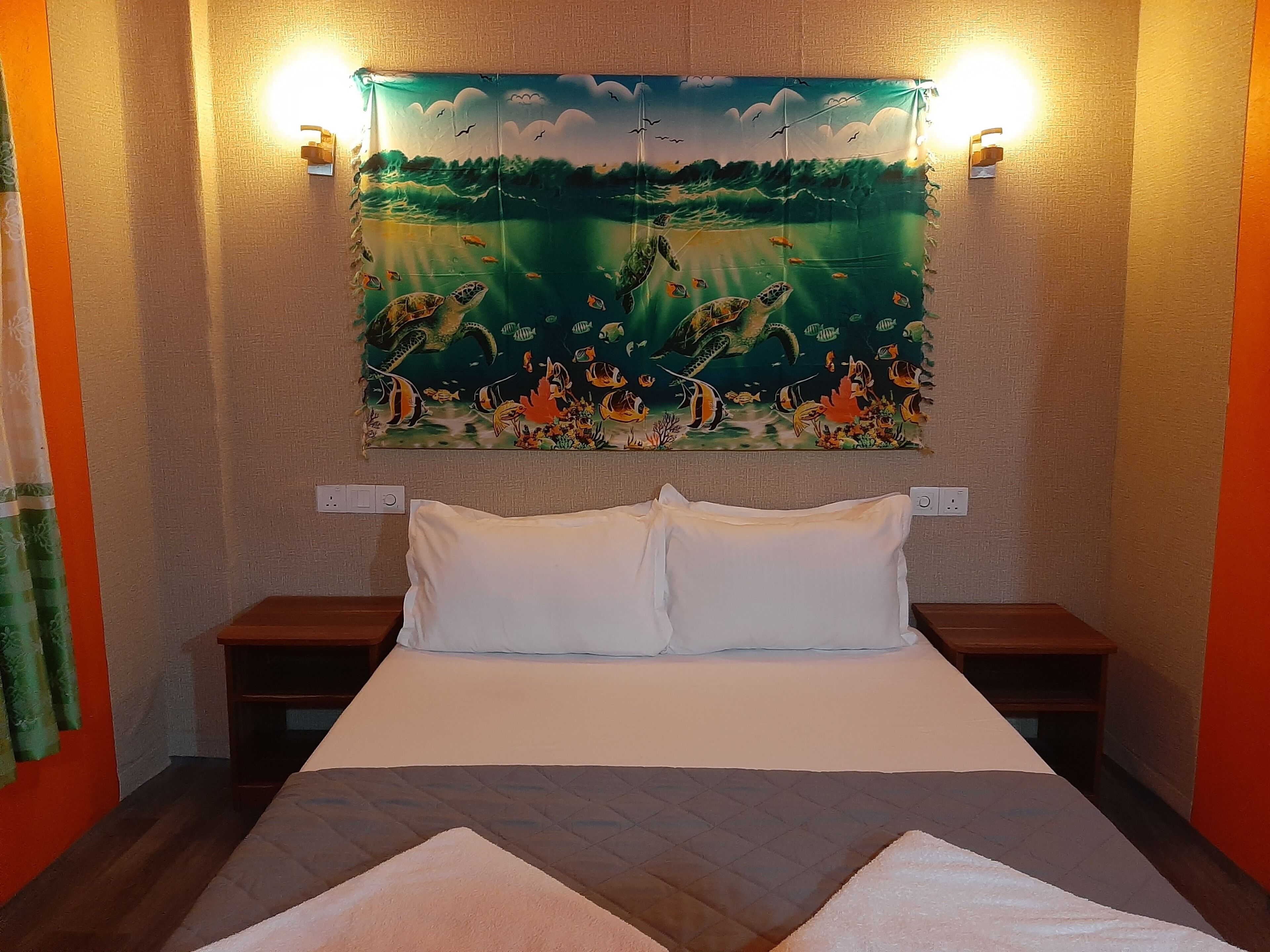 Desk, iron/ironing board, free WiFi