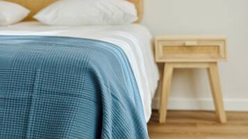 Premium Apartment | Premium bedding, memory foam beds, free WiFi, bed sheets