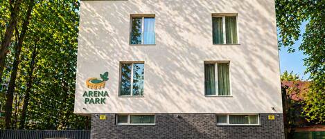 Fassade der Unterkunft