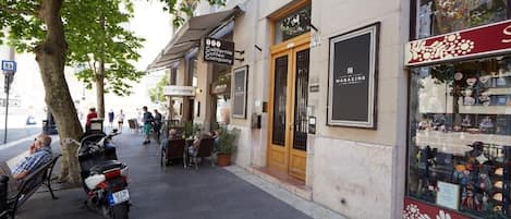 Fassade der Unterkunft