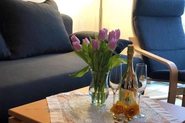 Wohnzimmer Couchecke mit Fernsehsessel