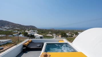 Dome Suite with Hot Tub and Sea View | Terrace/patio
