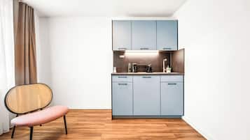 One-Bedroom Suite with Sofa Bed | 私人厨房 | 意式浓缩咖啡机、电热水壶