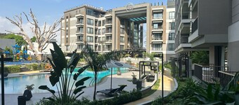 Charming 1-bedroom condo at The Diamond In City, Cantonments Accra. Luxe-Modern