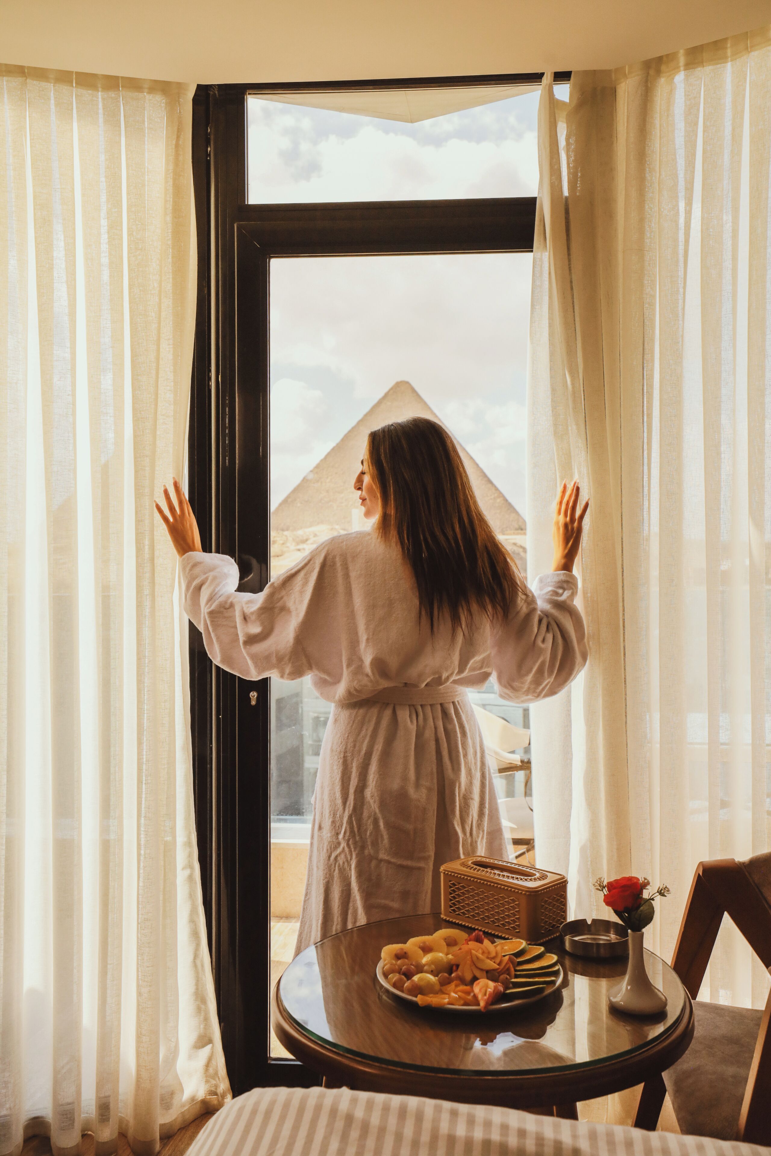 Vue depuis l’hébergement