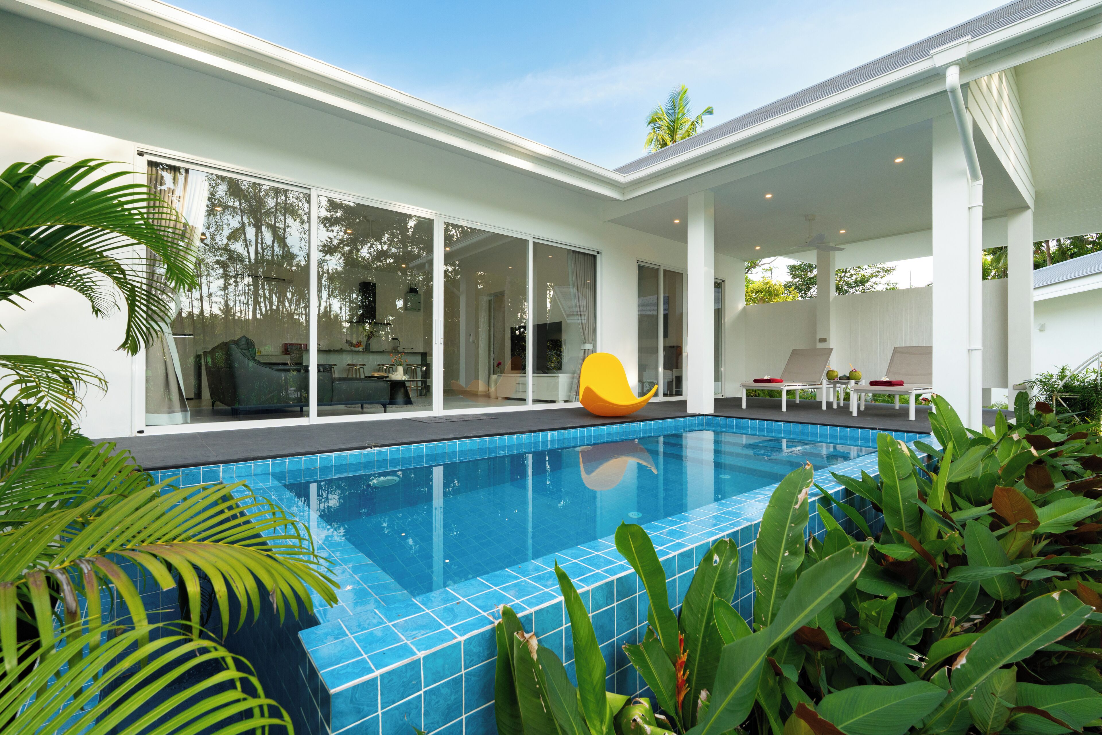 Vila Mewah | Brankas, meja kerja, setrika/meja setrika, dan Wi-Fi gratis