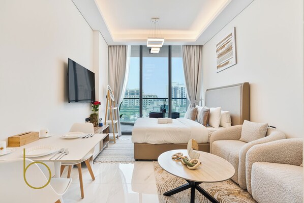 1 soverom, strykejern/-brett, wi-fi og sengetøy