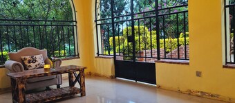 A farmhouse within the Tea farm estates