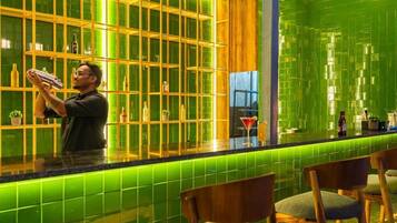 Poolside bar