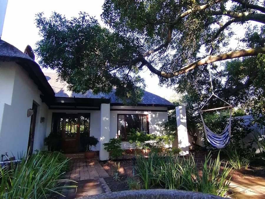 Blick auf den Garten