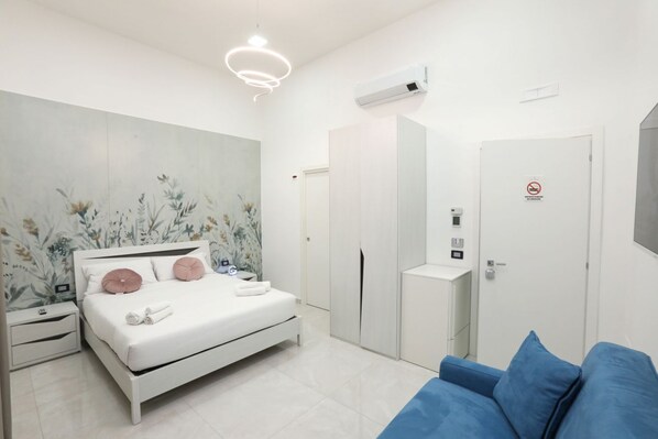 1 غرفة نوم وواي فاي وملاءات أسرّة