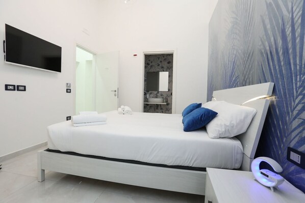 1 غرفة نوم وواي فاي وملاءات أسرّة