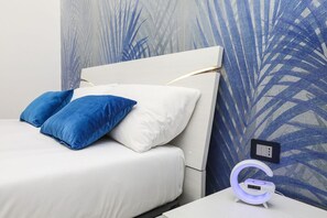 1 غرفة نوم وواي فاي وملاءات أسرّة