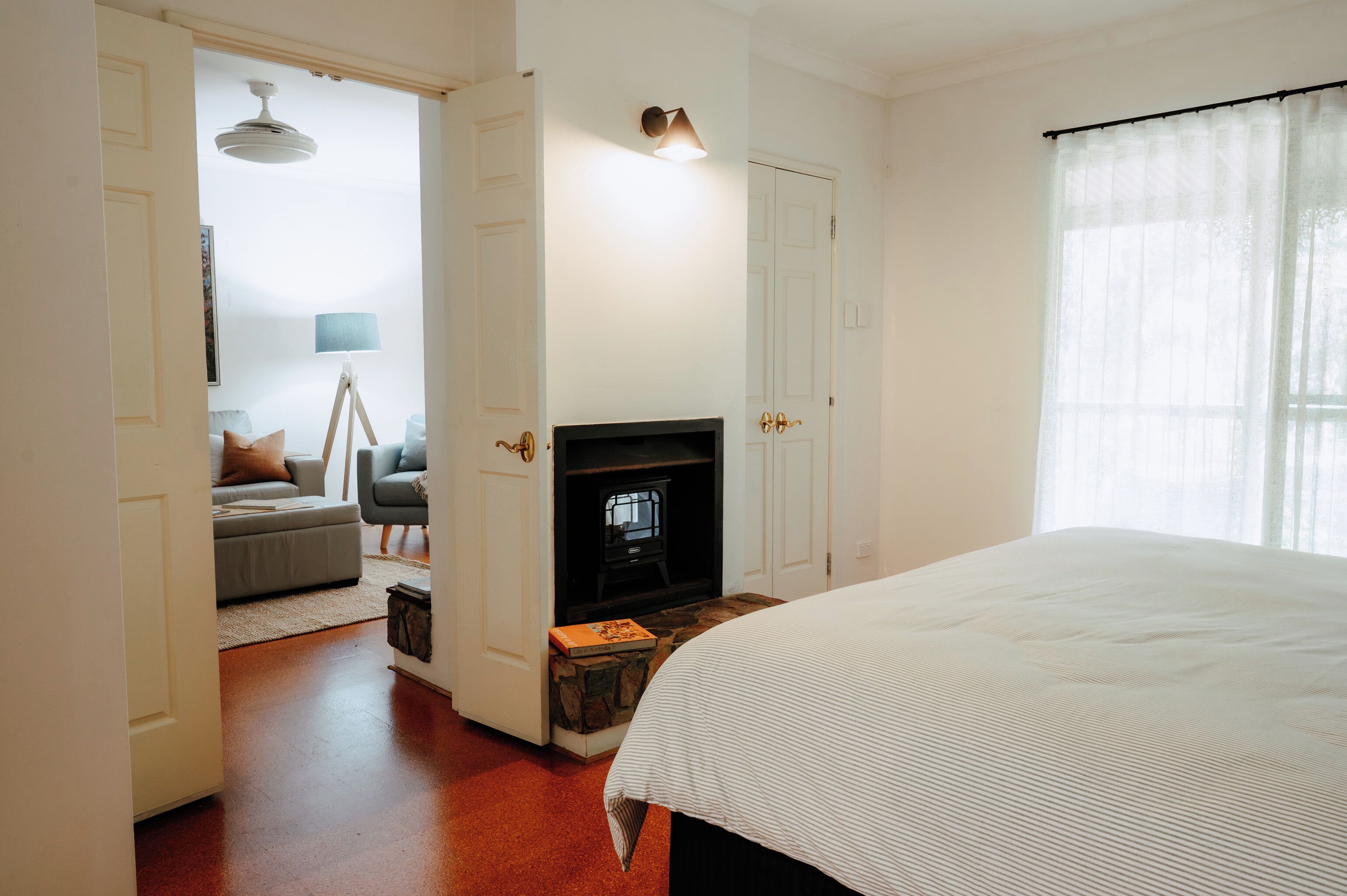 1 habitación y ropa de cama 