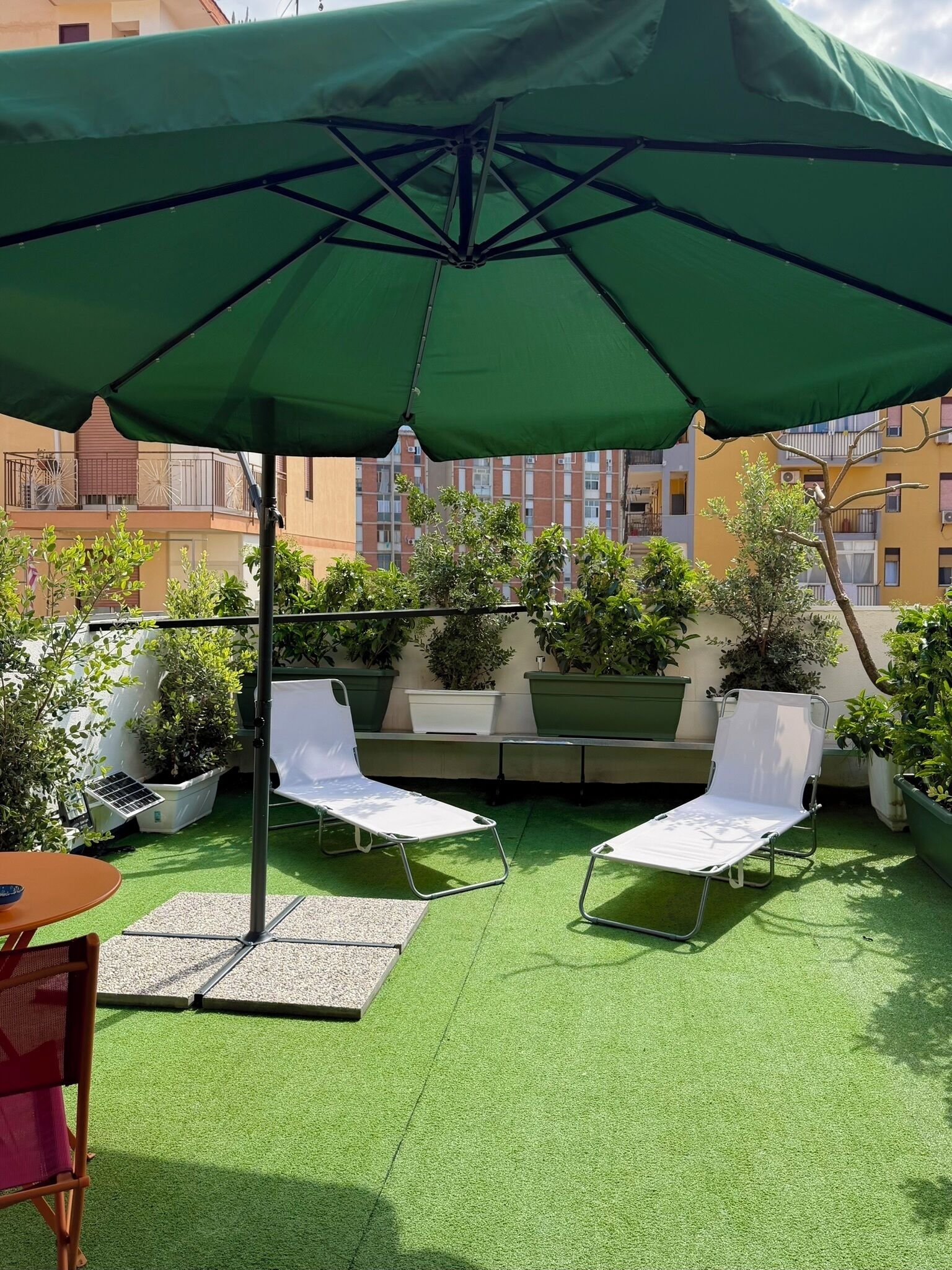 Habitació quàdruple superior | Terrassa o pati