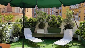 Habitació quàdruple superior | Terrassa o pati