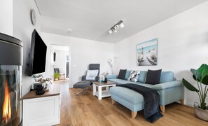 Appartement, 2 chambres, accessible aux personnes à mobilité réduite | Salle de séjour