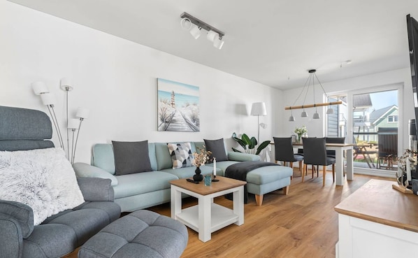 Appartement, 2 chambres, accessible aux personnes à mobilité réduite | Salle de séjour