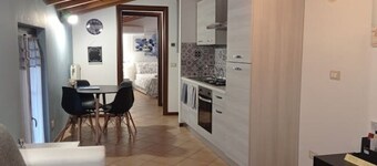 Comfortable attic in the Brescian plain
