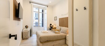 Washington: room with comfort and shared areas Gran Vía-Madrid