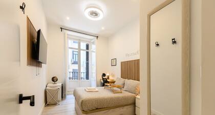 Washington : chambre avec confort et espaces communs Gran VĂa-Madrid