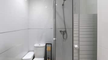 Shower, hair dryer