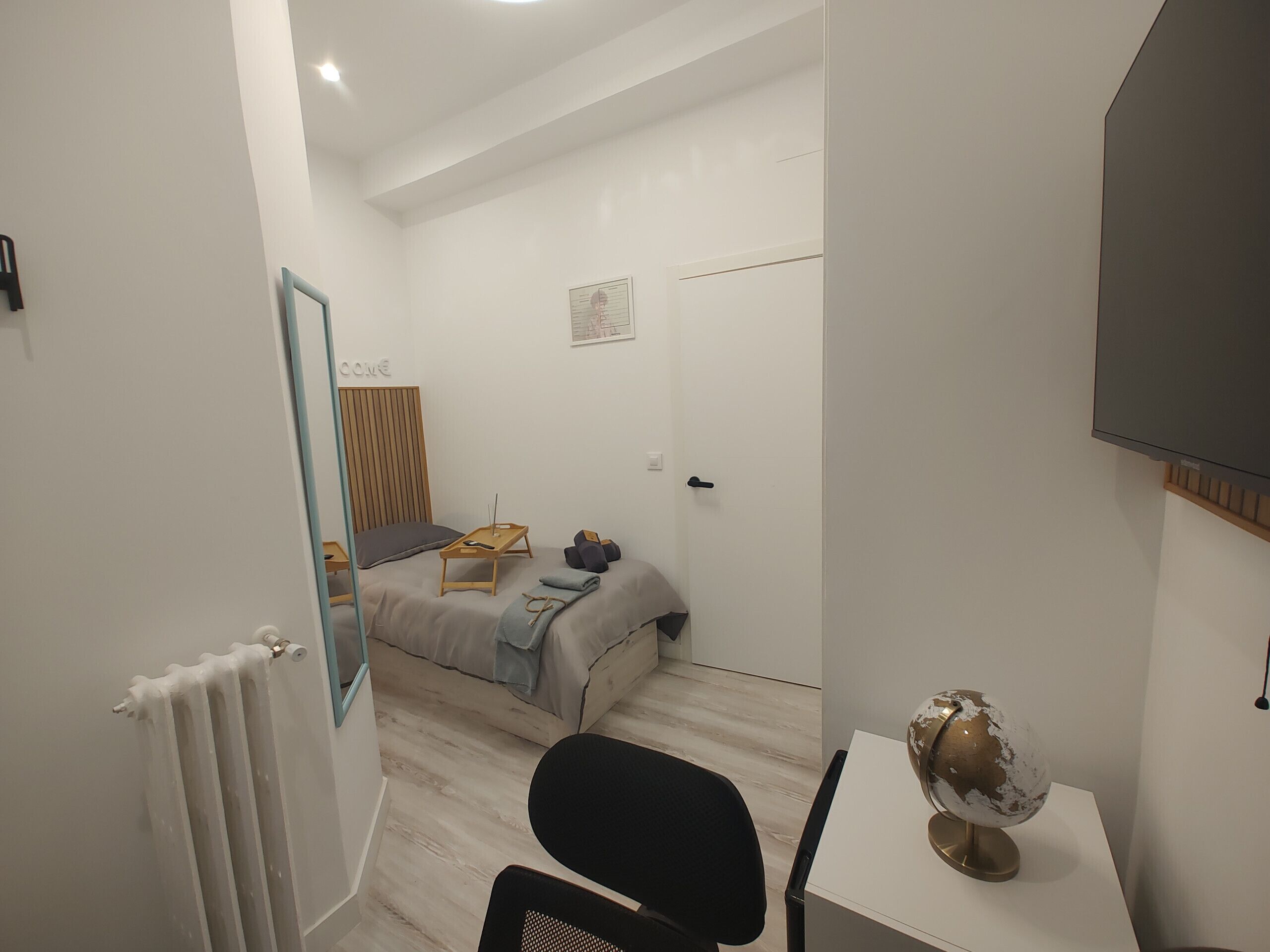 1 dormitorio, caja fuerte, tabla de planchar con plancha y wifi gratis