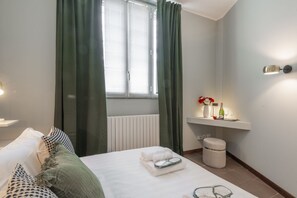1 室のベッドルーム、アイロン / アイロン台、WiFi、ベッドシーツ