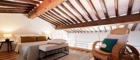 2 habitaciones y ropa de cama
