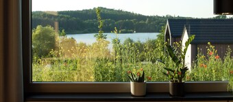 Bio-Seehotel Chalets at the Zeulenrodaer Meer in the Thuringian Vogtland