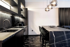 Appartement, vue ville | Cuisine privée