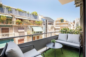 Appartement, vue ville | Balcon
