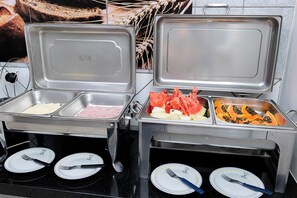 Frokostbuffé er inkludert hver dag
