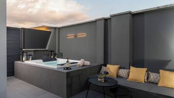 Grand suite | Luxe beddengoed, donzen dekbedden, bedden met traagschuimmatras