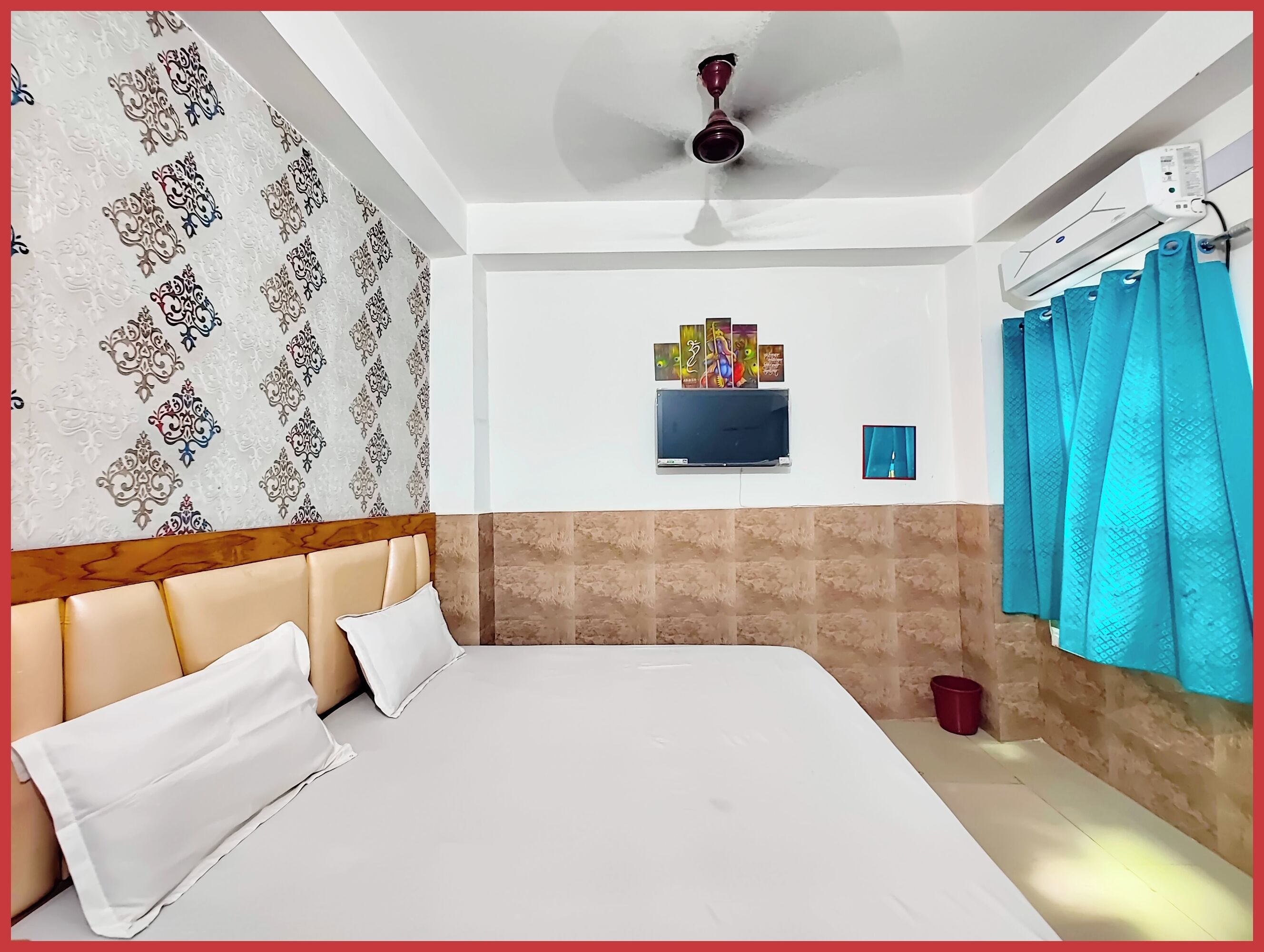 Safe på rommet, skrivebord, lydisolert og wi-fi (inkludert)