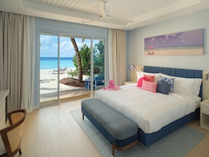 Beach Studio | Premium bedding, minibar, in-room safe, blackout drapes