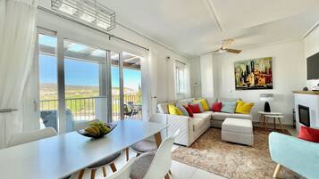 TV connectée, cheminée