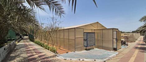 Enceinte de l’hébergement